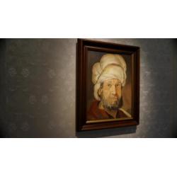 Man met Tulband (naar Rembrandt)