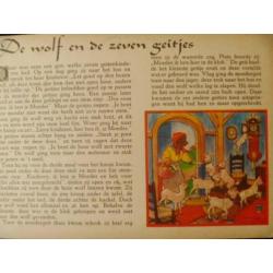 Sprookjesboek - gekartonneerd jaren 30 - Willem Boon