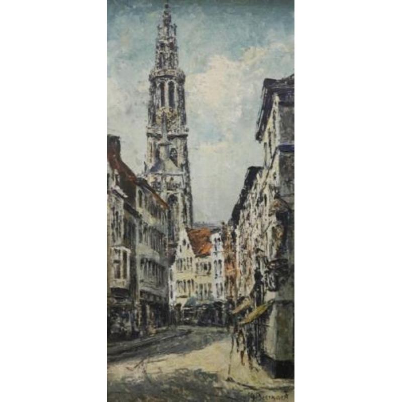 Jean Guy Beernaert, geanimeerd Antwerps stadsgezicht