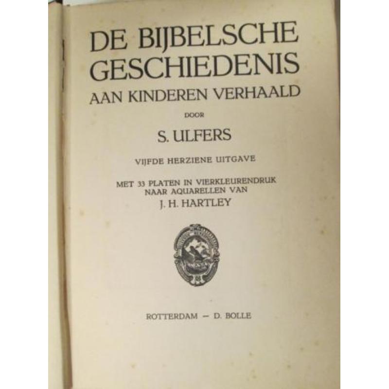 De Bijbelsche Geschiedenis . S Ulfers