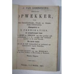 J. van Lodenstein - Geestelijke opwekker, 10 preken (1857)