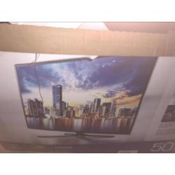 Samsung tv 50 inch met scheur in het scherm