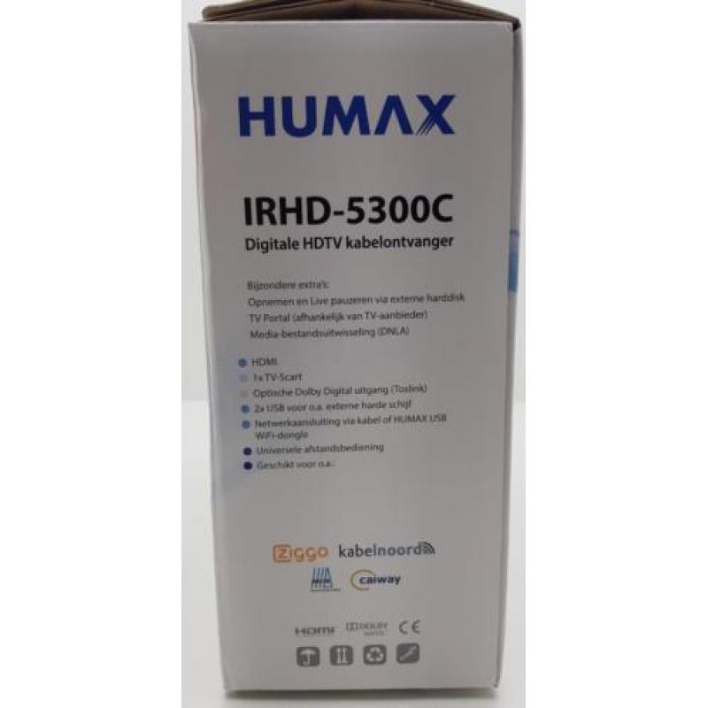 Humax IRHD-5300C Digitiale kabelontvanger || Nieuw