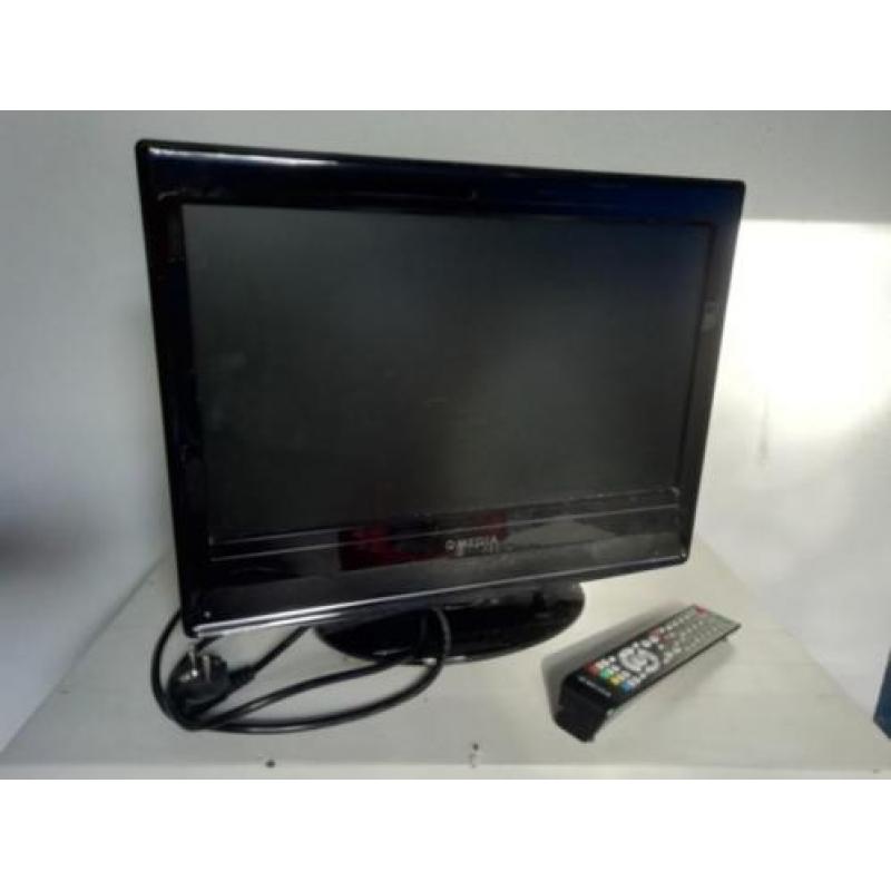 19 inch LCD TV met ingebouwde dvd speler