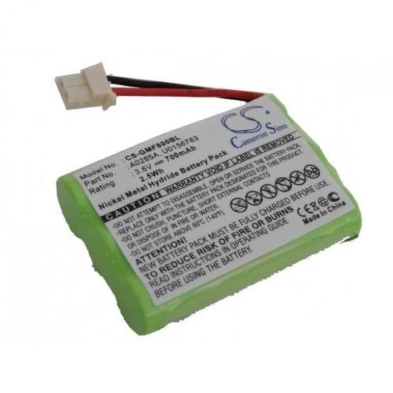 Replacement Accu Batterij U0156783 - 3.6V 700mAh
