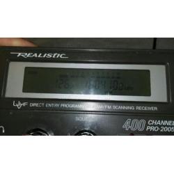 Radio scanner Realustic 400 Channel