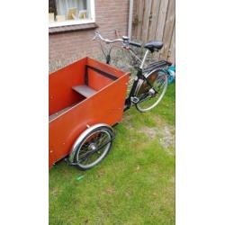 Bakfiets in zeer goede conditie