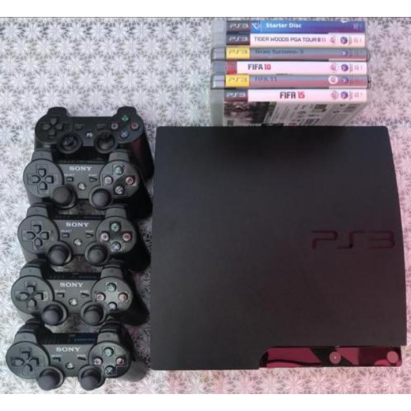 In prijs verlaagd! - PlayStation 3 Slimline incl. games en c